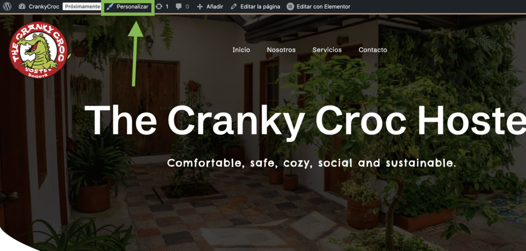 Configurar La Página De Inicio