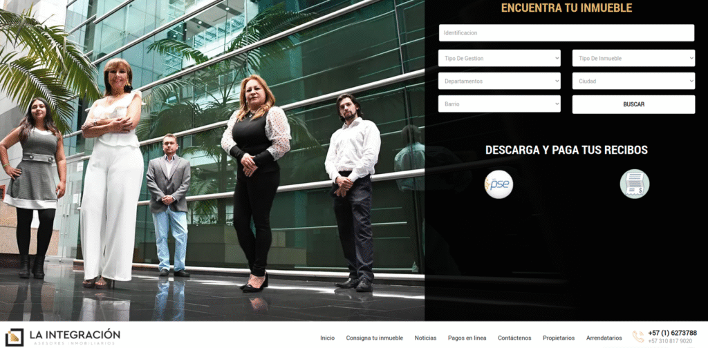 Buscador De Inmueble Visualinmueble En La Inmobiliaria La Integración