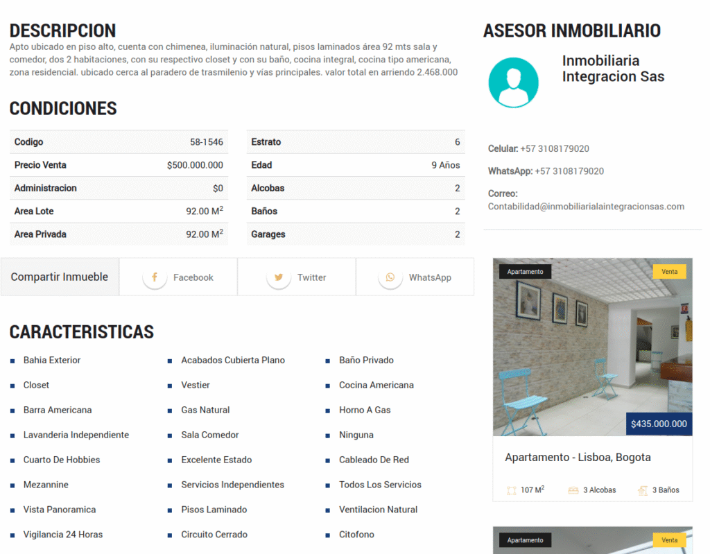 El 1 Buscador De Inmuebles Para Simi Wasi Smart Home Domus Y Softin