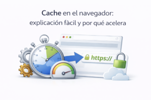 Cache en el navegador: explicación fácil y por qué acelera