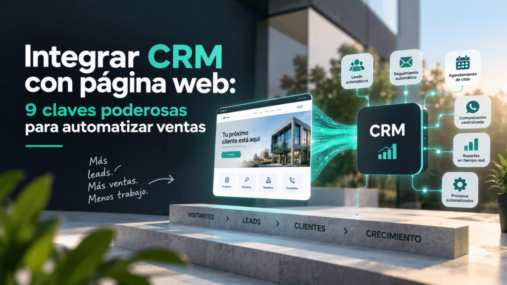 integrar CRM con página web