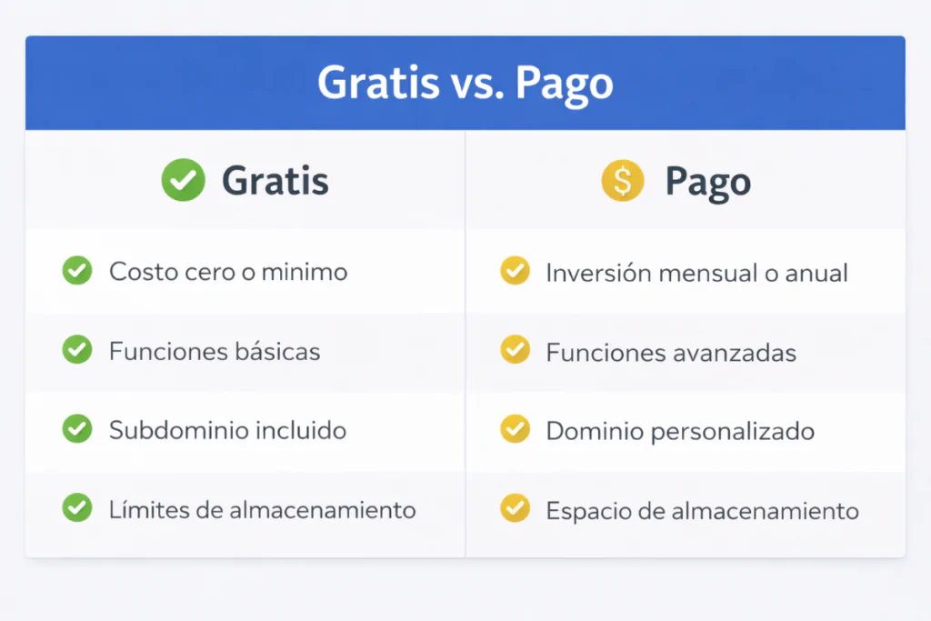Cómo Crear Gratis Una Página Web Para Mi Negocio